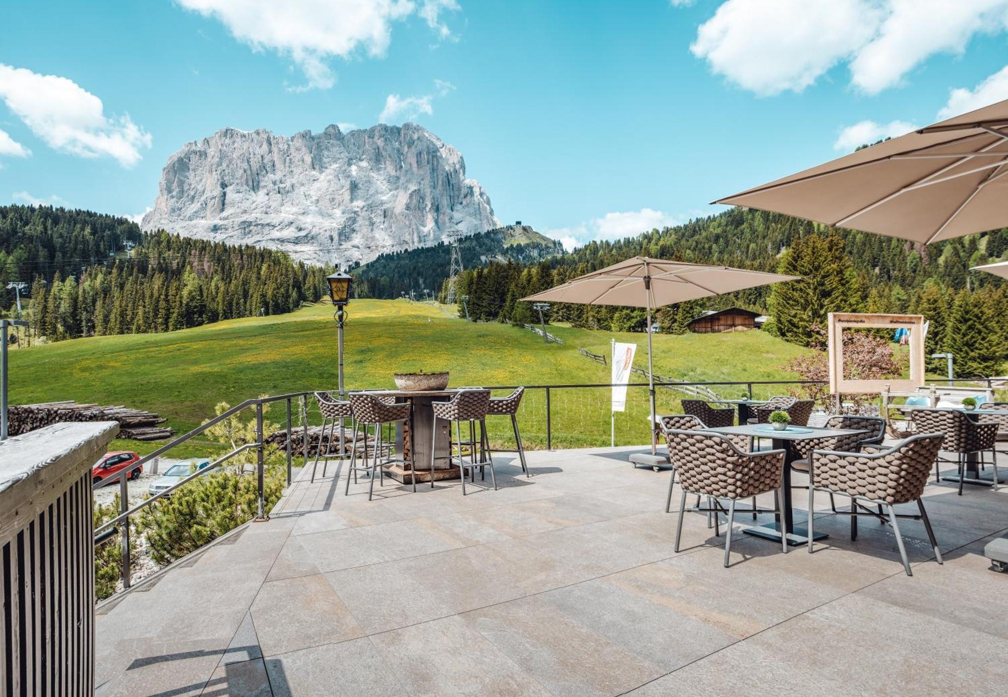 Das Berghotel - Plan De Gralba Selva di Val Gardena Dış mekan fotoğraf