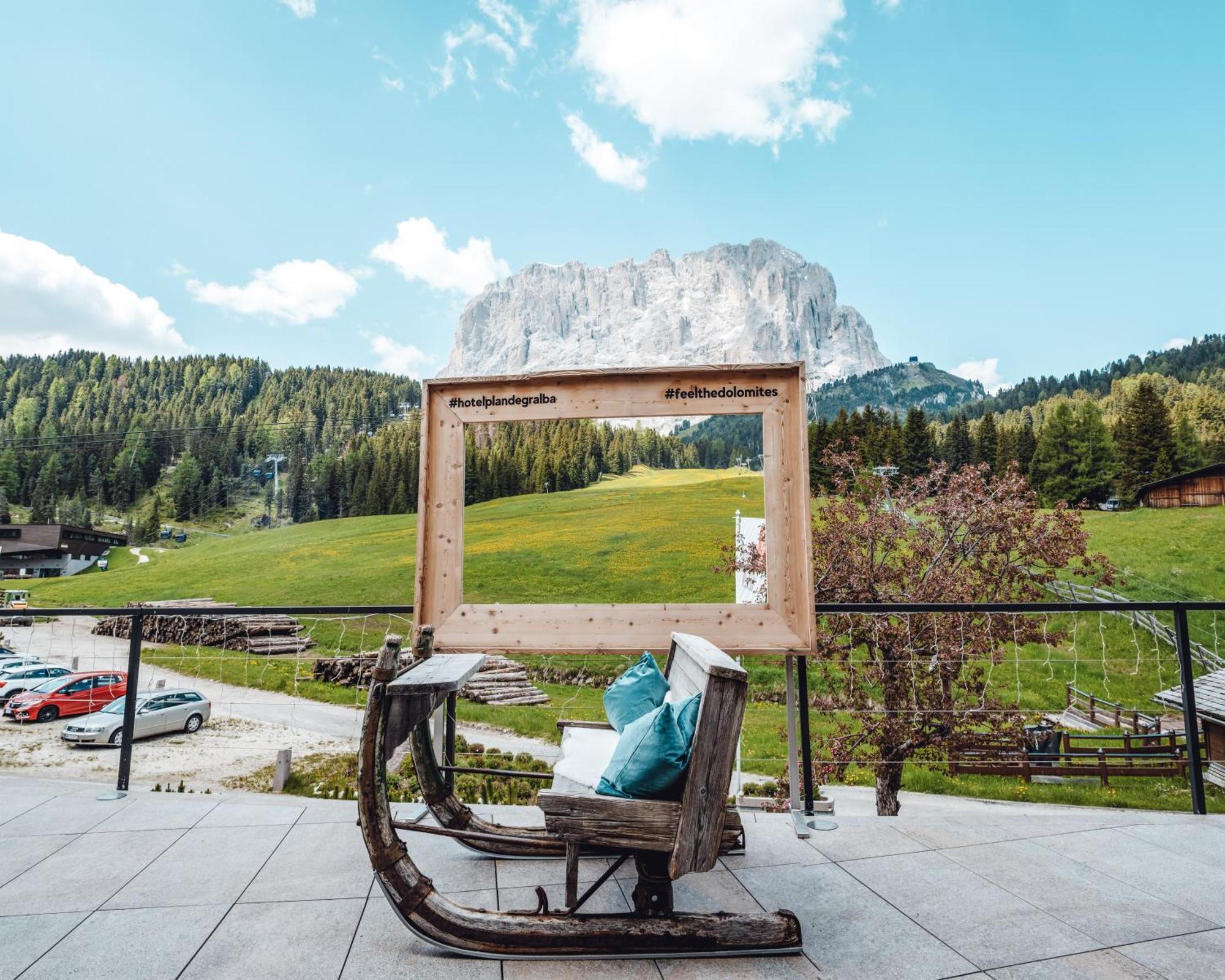 Das Berghotel - Plan De Gralba Selva di Val Gardena Dış mekan fotoğraf